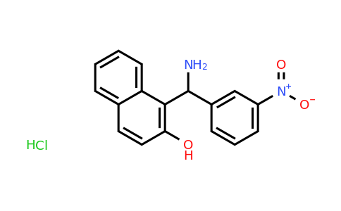 CAS 1170637-51-0 | 1-[Amino-(3-nitro-phenyl)-methyl]-naphthalen-2-OL hydrochloride