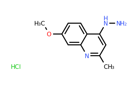 CAS 1170641-10-7 | 4-Hydrazino-7-methoxy-2-methylquinoline hydrochloride