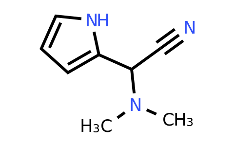 CAS 117067-98-8 | 2-(dimethylamino)-2-(1H-pyrrol-2-yl)acetonitrile