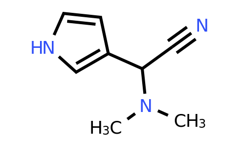 CAS 117067-99-9 | 2-(Dimethylamino)-2-(1H-pyrrol-3-yl)acetonitrile