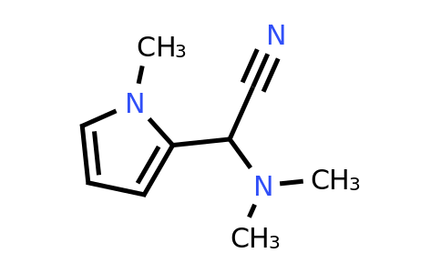 CAS 117068-07-2 | 2-(Dimethylamino)-2-(1-methyl-1H-pyrrol-2-yl)acetonitrile