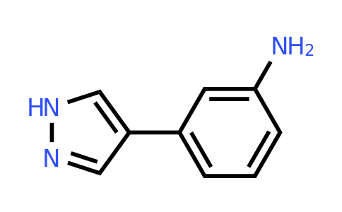 CAS 1170691-45-8 | 3-(1H-pyrazol-4-yl)aniline
