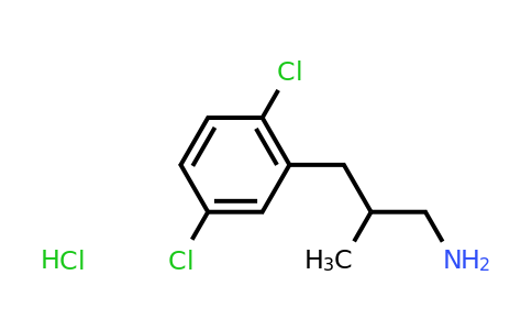 CAS 1170787-51-5 | 3-(2,5-Dichlorophenyl)-2-methylpropan-1-amine hydrochloride