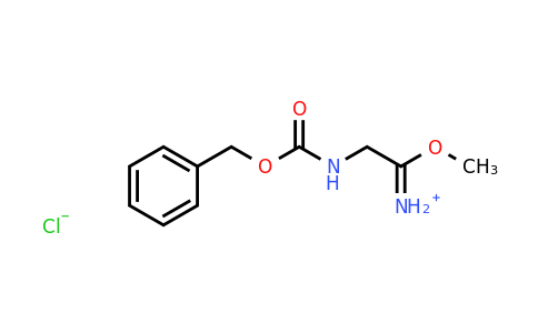 CAS 117087-85-1 | 2-([(Benzyloxy)carbonyl]amino)-1-methoxyethaniminium chloride