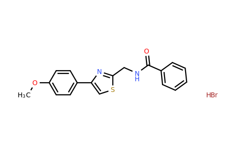 CAS 1170893-47-6 | N-{[4-(4-methoxyphenyl)-1,3-thiazol-2-yl]methyl}benzamide hydrobromide