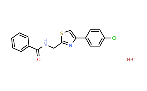 CAS 1170895-28-9 | N-{[4-(4-chlorophenyl)-1,3-thiazol-2-yl]methyl}benzamide hydrobromide