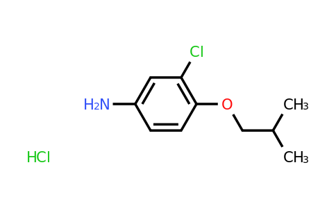 CAS 1170938-91-6 | 3-Chloro-4-isobutoxyaniline hydrochloride