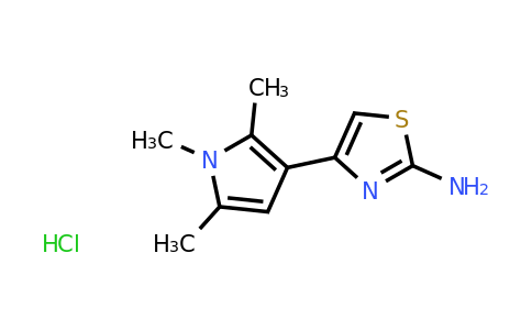 CAS 1170999-18-4 | 4-(1,2,5-trimethyl-1H-pyrrol-3-yl)-1,3-thiazol-2-amine hydrochloride