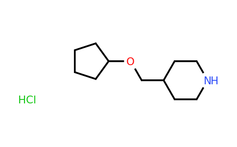 CAS 1170999-61-7 | 4-[(Cyclopentyloxy)methyl]piperidine hydrochloride