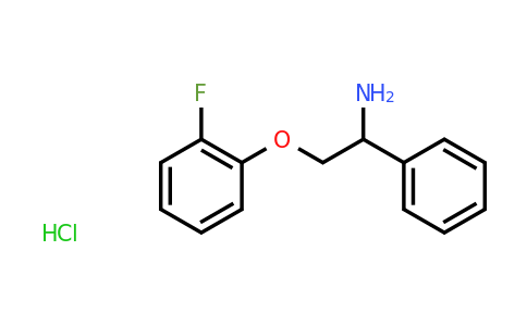 CAS 1171091-08-9 | 1-(2-Amino-2-phenylethoxy)-2-fluorobenzene hydrochloride