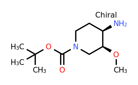 CAS 1171125-92-0 | 1-Piperidinecarboxylic acid, 4-amino-3-methoxy-, 1,1-dimethylethyl ester, (3S,4R)-