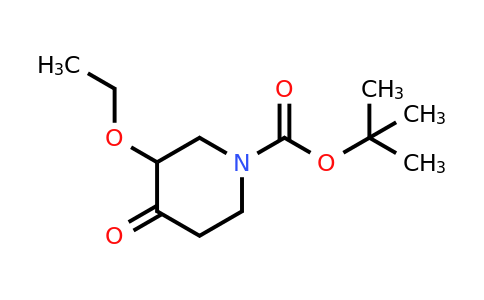 CAS 1171127-44-8 | tert-butyl 3-ethoxy-4-oxopiperidine-1-carboxylate