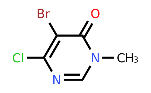 CAS 117113-95-8 | 5-Bromo-6-chloro-3-methylpyrimidin-4(3H)-one