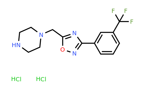 CAS 1171190-56-9 | 1-({3-[3-(trifluoromethyl)phenyl]-1,2,4-oxadiazol-5-yl}methyl)piperazine dihydrochloride