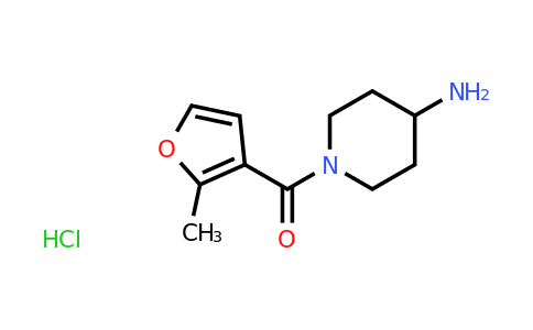 CAS 1171204-65-1 | 1-(2-Methylfuran-3-carbonyl)piperidin-4-amine hydrochloride