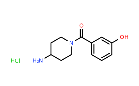 CAS 1171227-22-7 | 3-(4-Aminopiperidine-1-carbonyl)phenol hydrochloride