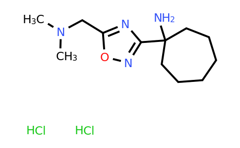 CAS 1171315-53-9 | 1-{5-[(dimethylamino)methyl]-1,2,4-oxadiazol-3-yl}cycloheptan-1-amine dihydrochloride