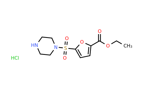 CAS 1171354-98-5 | Ethyl 5-(piperazine-1-sulfonyl)furan-2-carboxylate hydrochloride