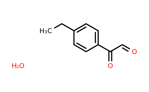 CAS 1171381-90-0 | 2-(4-Ethylphenyl)-2-oxoacetaldehyde hydrate