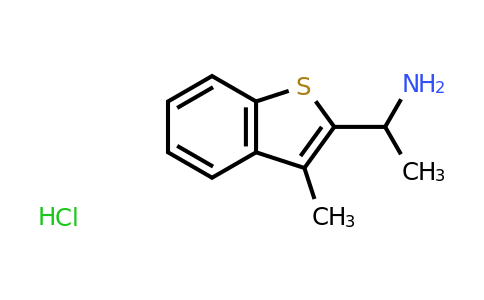 CAS 1171409-13-4 | 1-(3-Methyl-1-benzothiophen-2-yl)ethan-1-amine hydrochloride