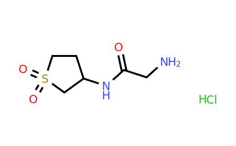 CAS 1171437-18-5 | 2-Amino-N-(1,1-dioxo-1lambda6-thiolan-3-yl)acetamide hydrochloride