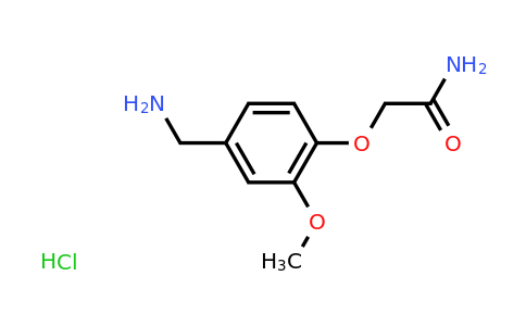 CAS 1171463-48-1 | 2-[4-(Aminomethyl)-2-methoxyphenoxy]acetamide hydrochloride
