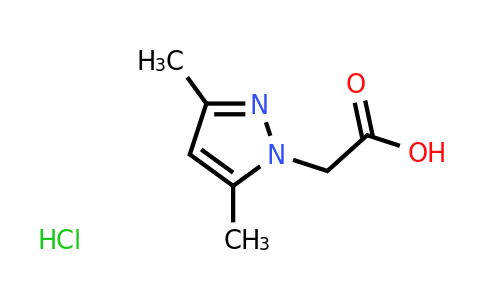 CAS 1171489-65-8 | 2-(3,5-Dimethyl-1H-pyrazol-1-yl)acetic acid hydrochloride