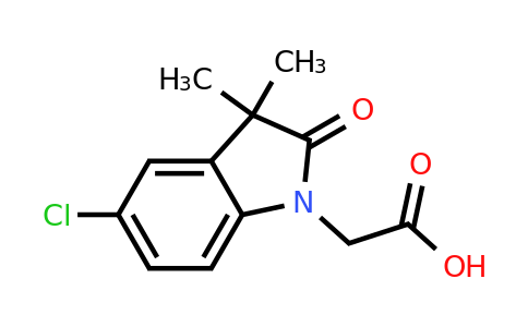 CAS 1171494-57-7 | 2-(5-Chloro-3,3-dimethyl-2-oxoindolin-1-yl)acetic acid
