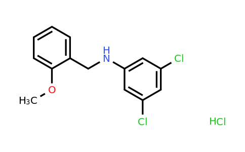 CAS 1171507-41-7 | 3,5-Dichloro-N-[(2-Methoxyphenyl)Methyl]Aniline Hydrochloride
