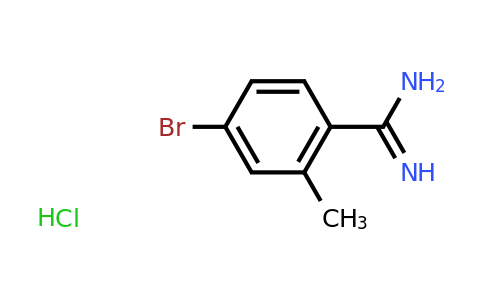CAS 1171517-69-3 | 4-Bromo-2-methyl-benzamidine hydrochloride