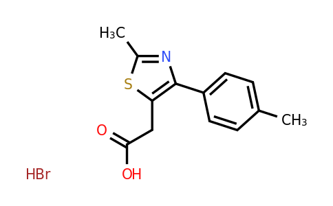 CAS 1171562-77-8 | 2-[2-methyl-4-(4-methylphenyl)-1,3-thiazol-5-yl]acetic acid hydrobromide