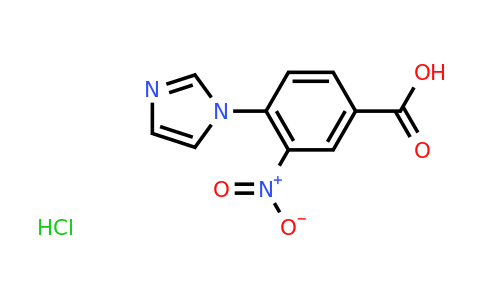 CAS 1171571-17-7 | 4-(1H-Imidazol-1-yl)-3-nitrobenzoic acid hydrochloride