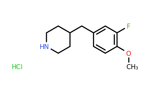 CAS 1171578-73-6 | 4-(3-Fluoro-4-methoxy-benzyl)-piperidine hydrochloride