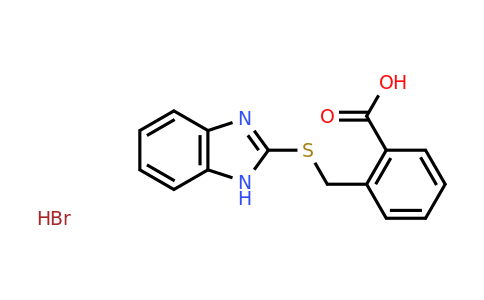 CAS 1171584-84-1 | 2-[(1H-1,3-benzodiazol-2-ylsulfanyl)methyl]benzoic acid hydrobromide
