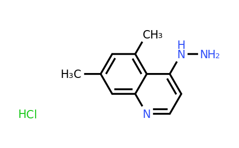 CAS 1171611-01-0 | 5,7-Dimethyl-4-hydrazinoquinoline hydrochloride