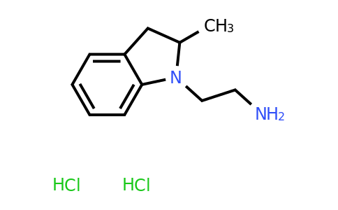 CAS 1171622-85-7 | 2-(2-Methyl-2,3-dihydro-1H-indol-1-yl)ethan-1-amine dihydrochloride