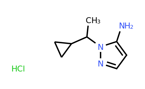 CAS 1171637-58-3 | 1-(1-cyclopropylethyl)-1H-pyrazol-5-amine hydrochloride