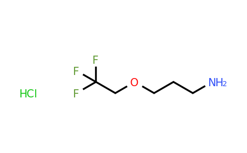 CAS 1171639-58-9 | 3-(2,2,2-Trifluoroethoxy)propan-1-amine hydrochloride