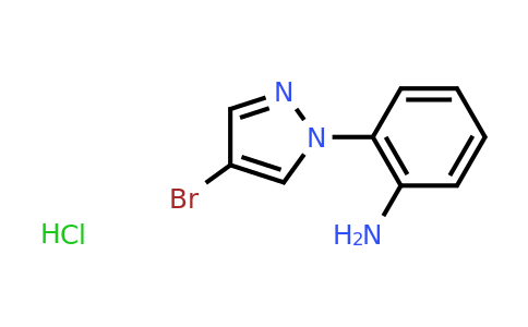 CAS 1171646-80-2 | 2-(4-Bromo-1H-pyrazol-1-yl)aniline hydrochloride