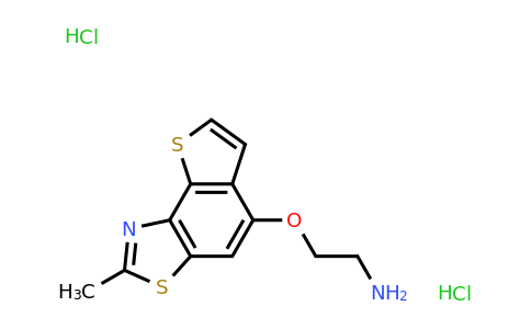 CAS 1171669-99-0 | 8-(2-Aminoethoxy)-4-Methyl-5,12-Dithia-3-Azatricyclo[7.3.0.0,2,6]Dodeca-1,3,6,8,10-Pentaene Dihydrochloride