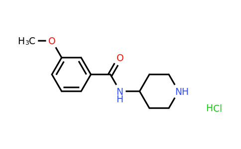 CAS 1171683-48-9 | 3-Methoxy-N-(piperidin-4-yl)benzamide hydrochloride