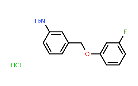 CAS 1171709-18-4 | 3-((3-Fluorophenoxy)methyl)aniline hydrochloride