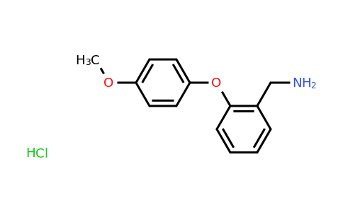 CAS 1171721-42-8 | (2-(4-Methoxyphenoxy)phenyl)methanamine hydrochloride