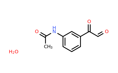 CAS 1171727-60-8 | 3-Acetamidophenylglyoxal hydrate