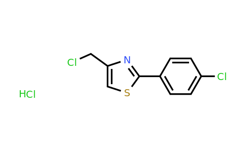 CAS 1171737-01-1 | 4-(chloromethyl)-2-(4-chlorophenyl)-1,3-thiazole hydrochloride