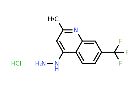 CAS 1171752-89-8 | 4-Hydrazino-2-methyl-7-trifluoromethylquinoline hydrochloride