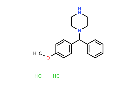 1-((4-Methoxyphenyl)(phenyl)methyl)piperazine dihydrochloride