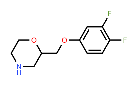 CAS 1171773-00-4 | 2-[(3,4-difluorophenoxy)methyl]morpholine