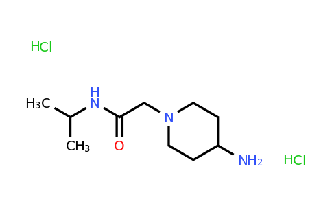 CAS 1171796-02-3 | 2-(4-Aminopiperidin-1-yl)-N-(propan-2-yl)acetamide dihydrochloride