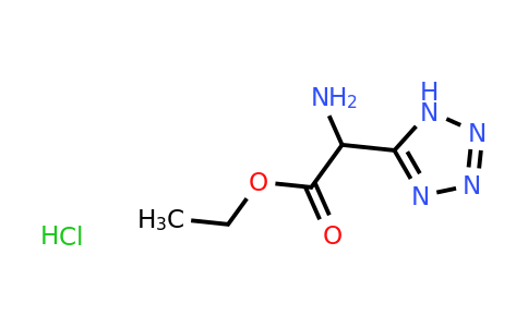 CAS 1171827-23-8 | ethyl 2-amino-2-(1H-1,2,3,4-tetrazol-5-yl)acetate hydrochloride